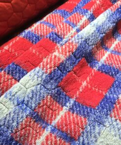 Checker double-sided Wool Polyester (140cm)