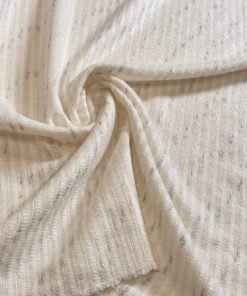 Elegant white Tweed with Lurex (145cm)